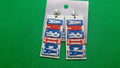 America Earrings and Keychain 3D file