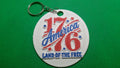 1776 America Earrings and Keychains