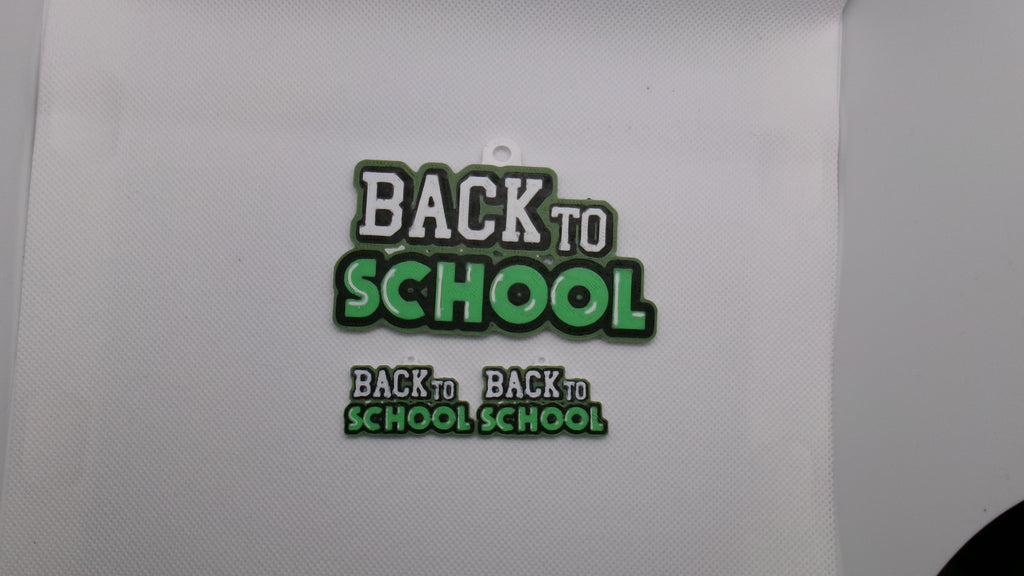 Back to School Earrings and Keychain 3D files
