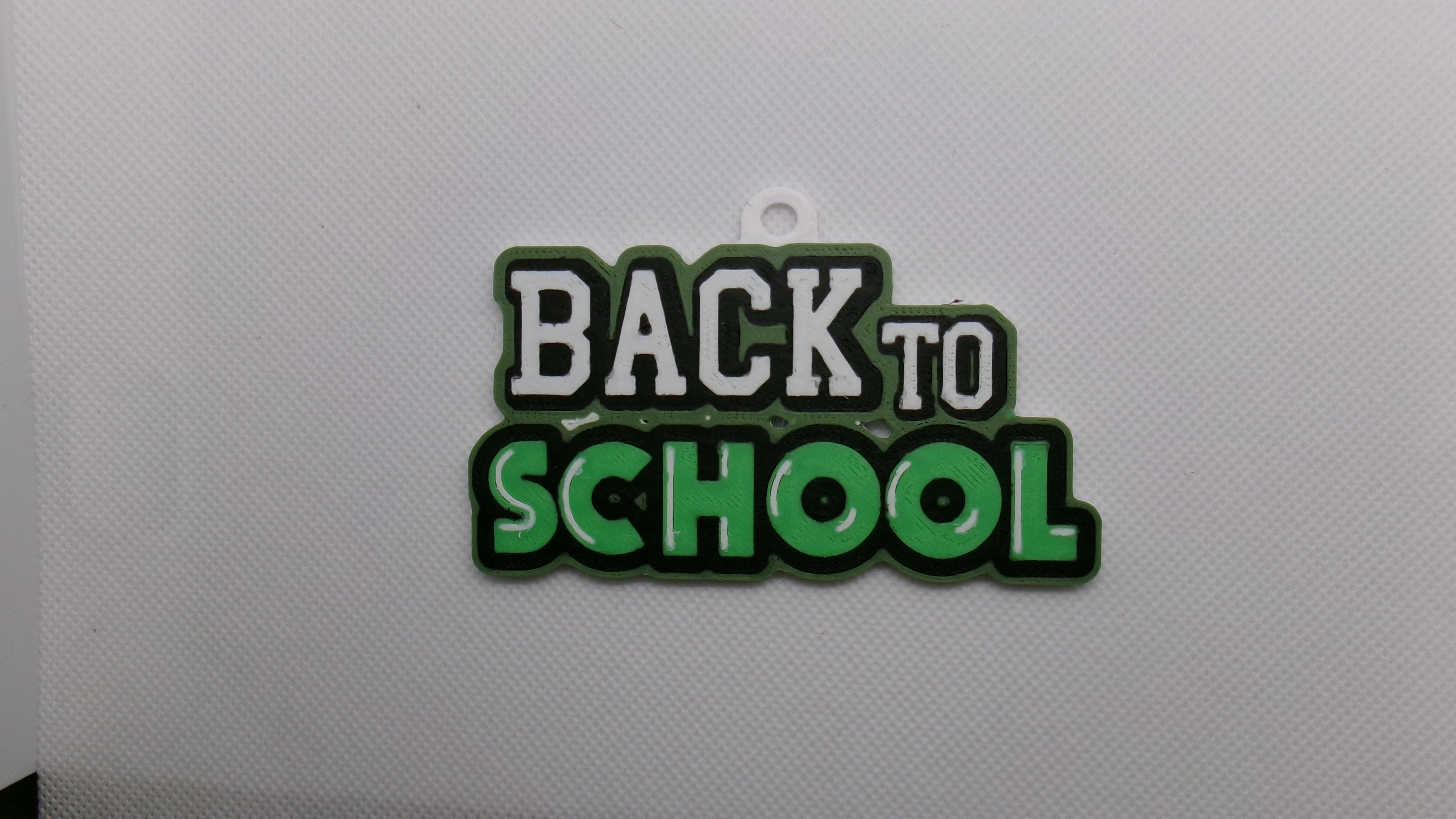 Back to School Earrings and Keychain 3D files