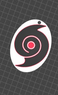 Hurricane Symbol Earrings and Keychain 3D files